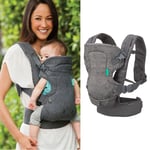 4 In 1 Convertible Carrier With Drool Towel Ergonomic For Newborn Baby