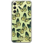 Babaco ERT GROUP mobile phone case for Samsung A34 5G original and officially Licensed pattern Butterflies 002 optimally adapted to the shape of the mobile phone, case made of TPU