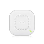 Zyxel Point d’accès WiFi 6 (802.11ax bi-bande), 3.0 Gbps avec processeur Quad Core et double antenne MU-MIMO 4x4, Contrôlable via Nebula, Cloud ou autonome [NWA210AX]