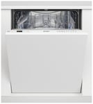 Indesit D2I HD526 UK Full Size Integrated Dishwasher White