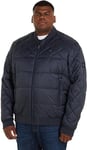 Tommy Hilfiger Men's Bomber Jacket for Transition Weather, Blue (Desert Sky), XXL