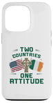 iPhone 13 Pro Dual Heritage Mixed Country USA Ireland Irish American Case