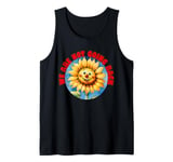 We are Not Going Back Happy Sunflower Kamala-Harris Tank Top