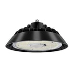 100W LED high bay - 150lm/w, IP65, Sosen driver, 0-10V dimbar, 5 års garanti - Kulör : Varm, Spridning : 120°