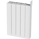 Sannover - Radiateur électrique fonte aluminium à inertie sèche mural Astios 1000 w