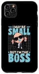 Coque pour iPhone 11 Pro Max Baby Boss « Je suis peut-être petit mais je suis le patron » Like A Boss Kids