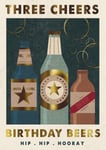 Kort Poster Print Beer Bottle