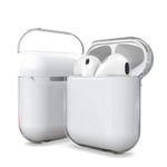 AirPods Silikon skal - Fodral / Skydd - Transparent