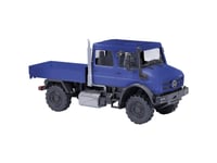 Busch 51082 H0 Lastbiler Model Mercedes Benz Unimog U 5023, Blå