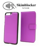 Skimblocker Magnet Fodral Huawei Y6 2018 (Lila)