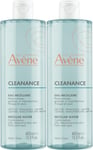 Avène Cleanance Micellar Water 400ml X 2