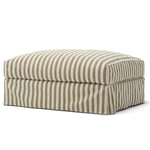 Upholstery For Le Grand Air Footstool Linen, Gentle Ribbon