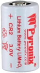 PYRONIX CR2 3V LITHIUM BATTERY FOR THE MC, WL, UT, SHOCK