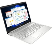 HP 15s-fq5585sa 15.6" Refurbished Laptop - Intel®Core i3, 128 GB SSD, Silver (Excellent Condition), Silver/Grey