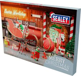 Sealey  2024 Christmas Advent Calendar - 40 piece Tool Set Kit Xmas Present