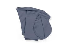 doomoo Housse de coussin de grossesse et d'allaitement doomoo Buddy - Tissu UltraDoux, Bio, Oeko-tex et Extensible, Jersey Blue