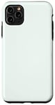 iPhone 11 Pro Max Simple Mint Cream Color Case