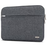 Housse Ordinateur Portable 13-13,3" Anthracite Mélange – CASEZA Milan Pochette Surface Book ACER Microsoft ASUS Dell Lenovo & autres Étuis PC Ultrabook 13" / 13,3" fabriqué de Bouteilles recyclées PET