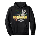 Shrek Dear Santa I can Explain Donkey And Gingy Pullover Hoodie