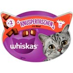 Whiskas Temptations - Ekonomipack: Nötkött 8 x 60 g