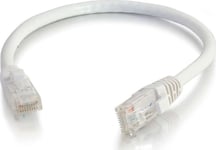 Cables To Go C2g Cat6 Booted Unshielded (Utp) Network Patch Cable - Patch-Kabel - Rj-45 (M) - Bis - Rj-45 (M) - 50 Cm - Utp - Cat 6 - Gepresst, Verseilt, Glatt - Wei? (83485)