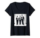 Womens Last Of The Summer Wine Bill Owen Peter Sallis & Brian Wilde V-Neck T-Shirt