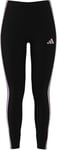 adidas Legging Essentials 3 Bandes en Coton pour Femme