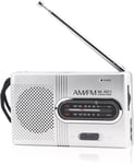 Radio Portable Digitale Am Fm, Personnel Transistor Radio Avec Antenne Télescopique, Mini Récepteur Radio De Poche, Lecteur De Musique Balcon