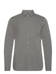 Regular Fit Light Weight Oxford Shirt Grey Lyle & Scott