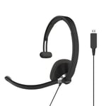 KOSS Headset, mikrofoni CS295 monokuuloke, USB