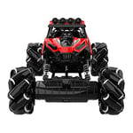 CMJ RC Cars Rechargeable 4wd Radio Remote Control RC Car Buggy Off Road Drift Left Right Car USB 1:16 (Red)