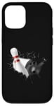 Coque pour iPhone 12/12 Pro Bowling In Me Balle de bowling en forme de cœur