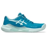 Asics Femme Gel-Challenger 14 Clay Sneaker, Mer apaisante Bleu Sarcelle, 41.5 EU