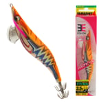 Yamashita EGI-OH Live Search Squid Jig Size 3.5 026 Orange Gold Tape