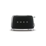 SMEG Grille Pain Toaster 2 Fentes 950W 3 programmes Noir