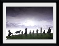 OFFICIAL LORD OF THE RINGS FELLOWSHIP FRAMED PRINT PICTURE POSTER