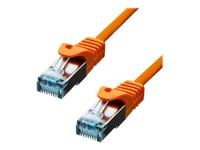 Proxtend - Koblingskabel - Rj-45 (Hann) Til Rj-45 (Hann) - 1.5 M - 6 Mm - S/Ftp - Cat 6A - Ieee 802.3At - Halogenfri, Formstøpt, Uten Hindringer, Flertrådet - Oransje