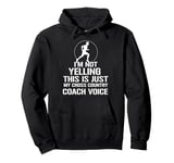 Cross Country Coach Appreciation Running Coach Men Women Pullover Hoodie