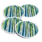 4x Round Stickers 10 cm - Cardon Cactus Plant Flower Desert  #16623