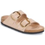 Birkenstock Tofflor Arizona BB LENA High Shine New Beige HEX Rosa dam