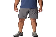 Columbia Men's Silver Ridge Utility Shorts, Olive Green, 4