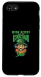 Coque pour iPhone SE (2020) / 7 / 8 Irish Kisses Make This Leprechaun Smile St Patrick Day