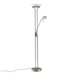 Lindby - Yveta Gulvlampe Nickel/White