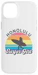 Coque pour iPhone 14 Plus Honolulu Surfer Girl Hawaii Hawaii Surf Beach Cute