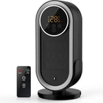 Portable Electric Heater, Low Energy and Silent Space Fan Heaters with 3 Mode H