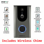 Wireless Real Time Video Doorbell Waterproof Cloud Storage 2 Way Audio & Chime