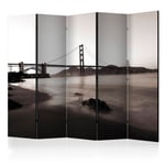 Paravent 5 Volets "San Francisco : Golden Gate Bridge" 172x225cm