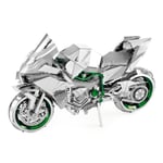 Metallin 3D-rakennussetti Kawasaki Ninja Green