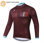 Raudax-Veste De Cyclisme Thermique À Manches Sulfpour Homme,Maillot Pro,Kit De Cyclisme,Smile,Hiver,2023