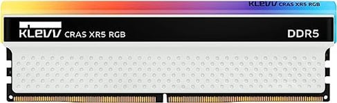 KLEVV CRAS XR5 RGB 32 Go (16 Go x 2) Mémoire de Jeu kit DDR5 RAM 6000MT/s XMP 3.0 Overclocking Haute Performance